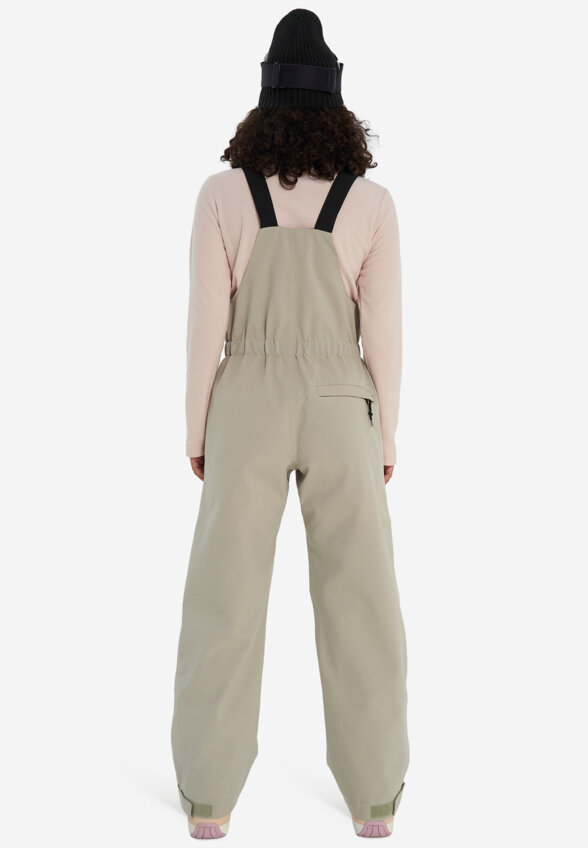 Полукомбинезон сноубордический женский Airblaster Every Body Bib, Зеленый