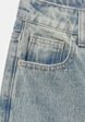Джинсы Baggy с кружевной аппликацией для девочек5  - превью