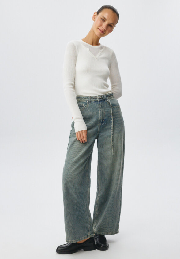 Укороченные джинсы Tapered