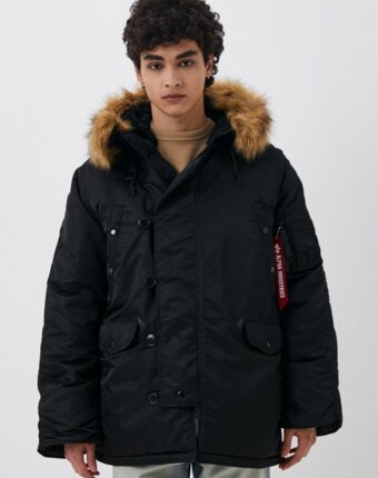 Парка и брелок Alpha Industries мужчинам