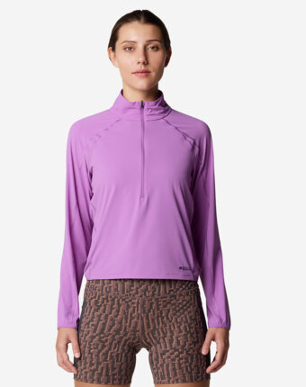 Толстовка женская Mountain Hardwear Sunshield Half Zip, Фиолетовый женщинам