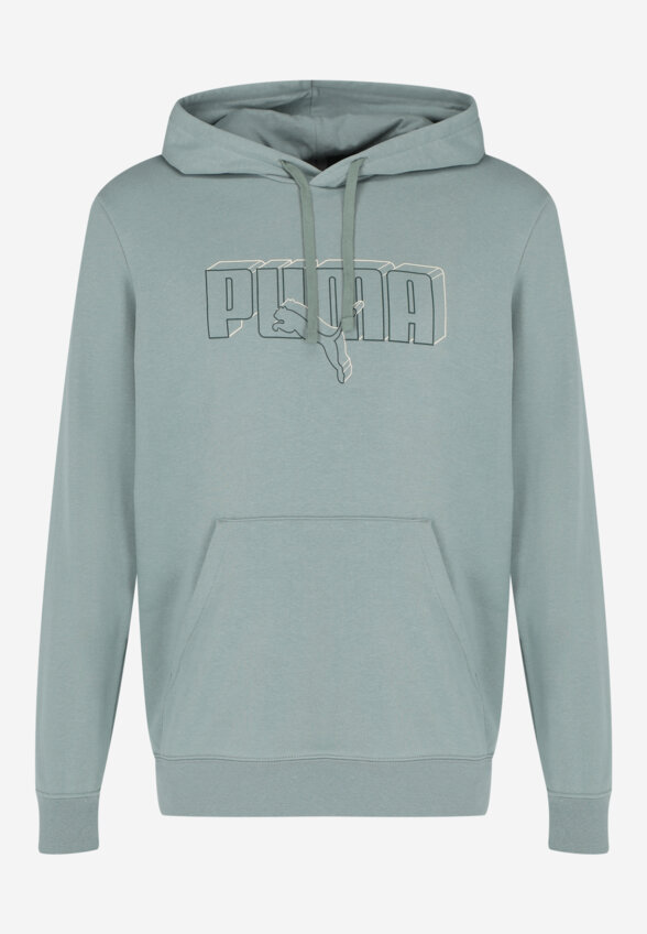 Худи мужское PUMA, Зеленый