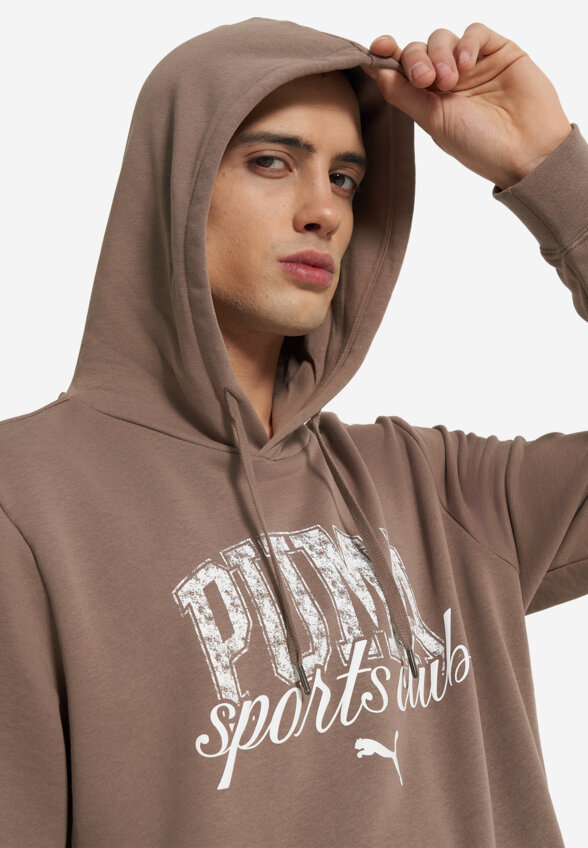 Худи мужское PUMA, Коричневый