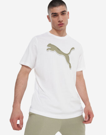 Футболка мужская PUMA Graphic, Белый женщинам