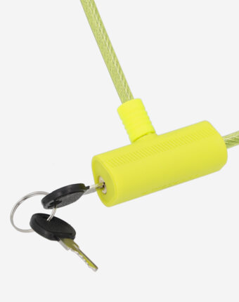 Замок велосипедный с ключами Cyclotech CLK-2, Зеленый