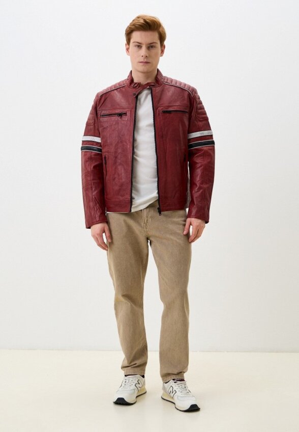 Куртка кожаная Jorg Weber