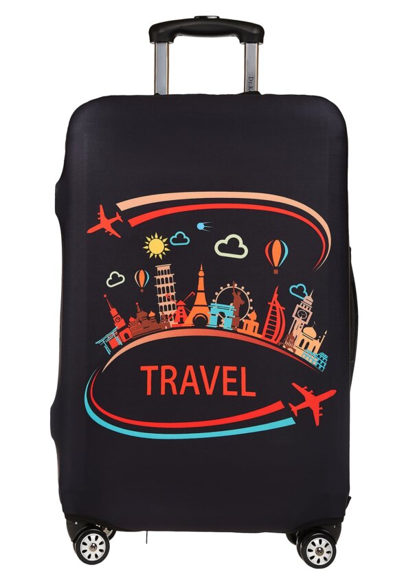 Др.Коффер LC-001M black чехол для чемодана