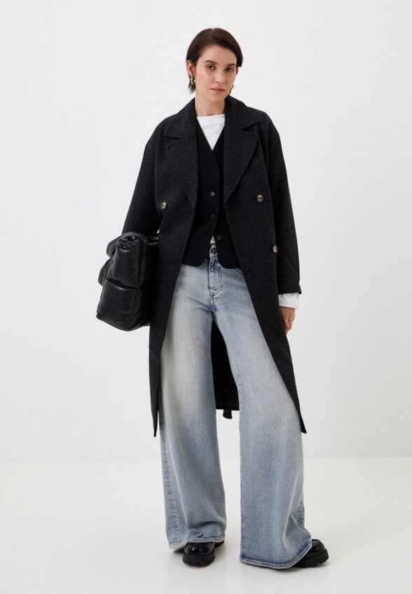 Пальто двубортное Belucci