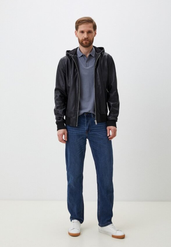 Куртка кожаная Jorg Weber