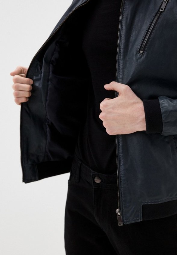 Куртка кожаная Urban Fashion for Men
