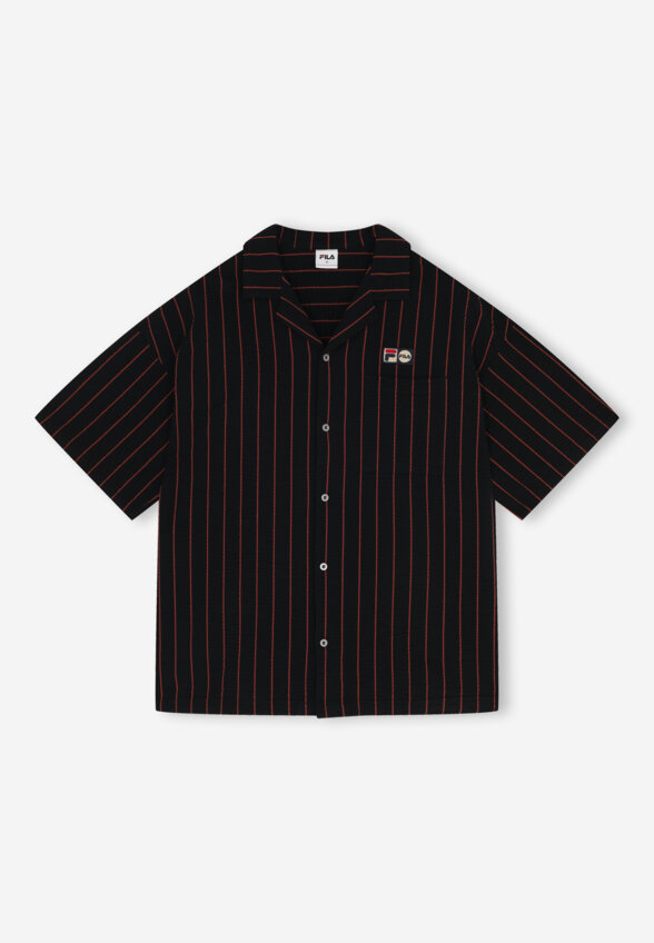 Рубашка с коротким рукавом мужская FILA, Черный