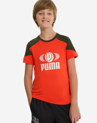 Футболка для мальчиков PUMA Active Sports, Оранжевый женщинам