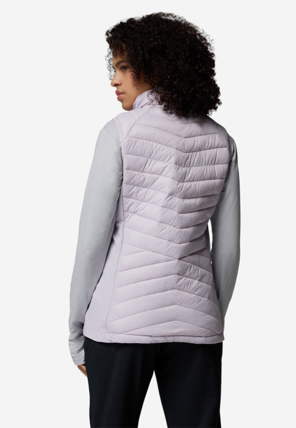 Жилет утепленный женский Columbia Powder Pass III Hybrid Vest, Розовый