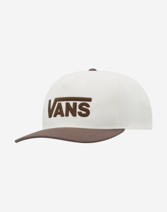 Бейсболка Vans Drop V Logo, Коричневый женщинам