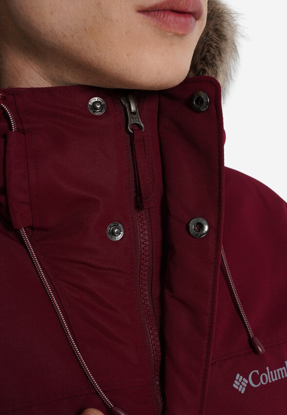 Пуховик мужской Columbia Marquam Peak III Parka, Красный