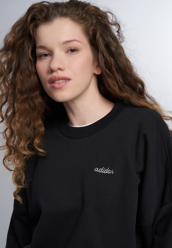 Свитшот женский Adidas, Черный