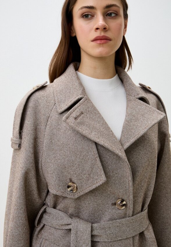 Пальто однобортное Ovelli