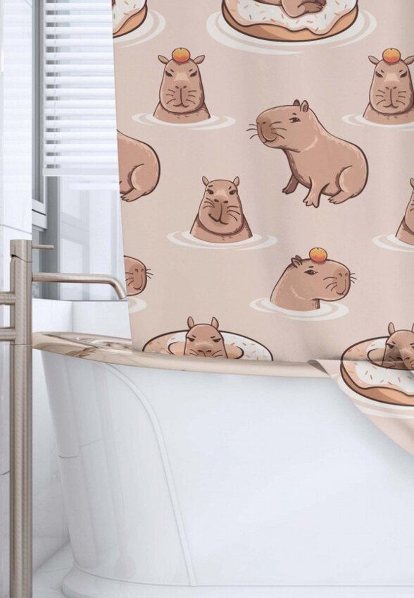 Штора для ванной Crazy Getup