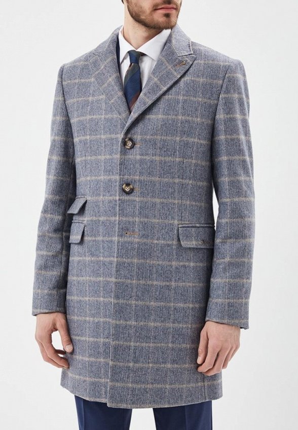 Пальто однобортное Bazioni