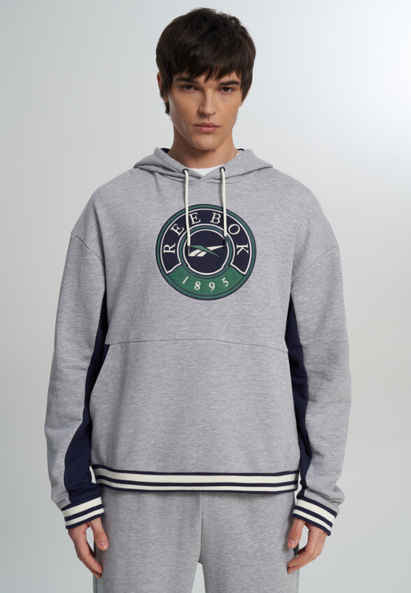 Худи мужское Reebok, Серый
