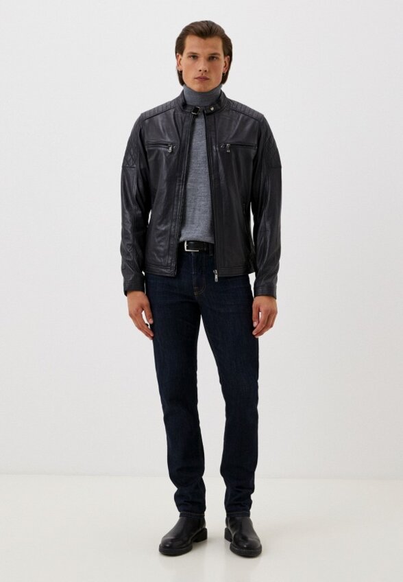 Куртка кожаная Jorg Weber