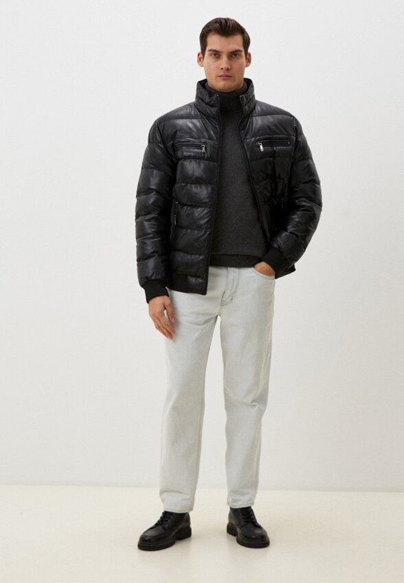 Куртка кожаная Jorg Weber