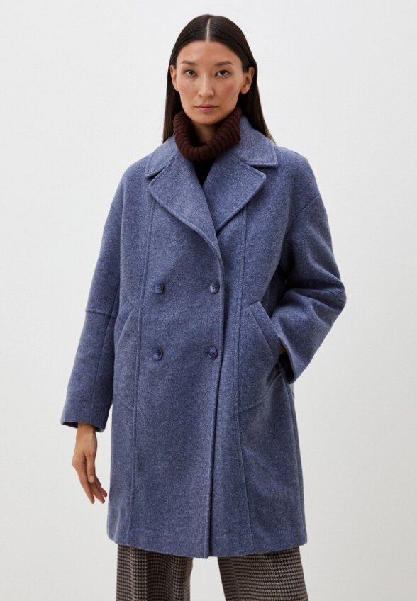 Пальто двубортное Снежная Королева