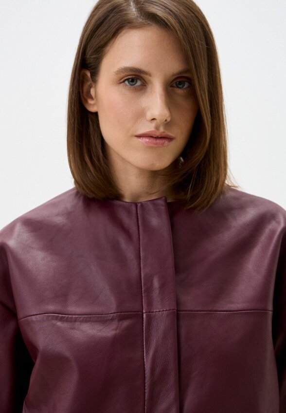 Куртка кожаная Снежная Королева