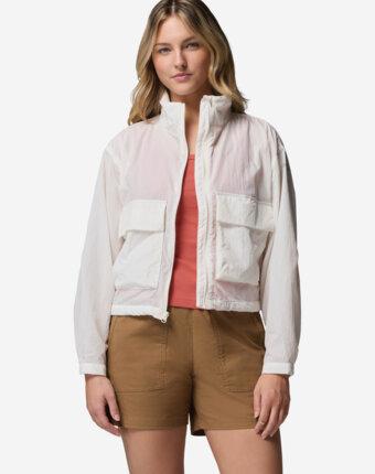 Ветровка женская Columbia Paracutie Cropped Cargo Windbreaker, Бежевый женщинам
