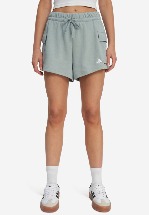 Шорты женские adidas, Зеленый