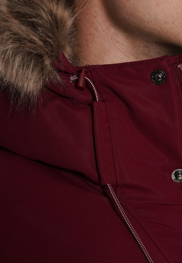 Пуховик мужской Columbia Marquam Peak III Parka, Красный
