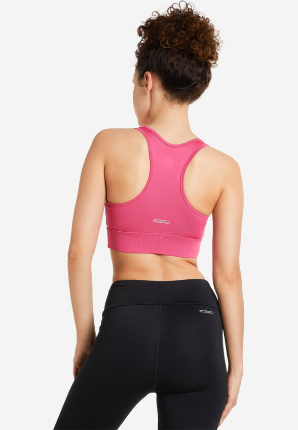 Топ бра спортивный Demix ActiveMove Essentials Longline, Розовый