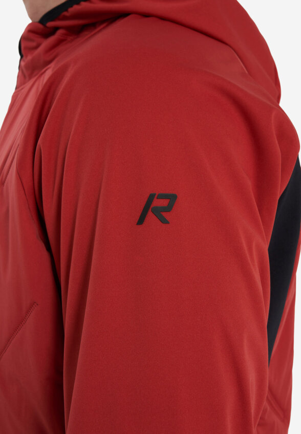 Куртка для беговых лыж мужская Rukka Maatiala Hood, Красный