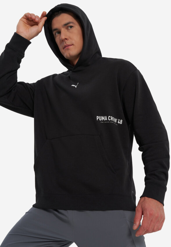 Худи мужское PUMA Graphic French Terry, Черный