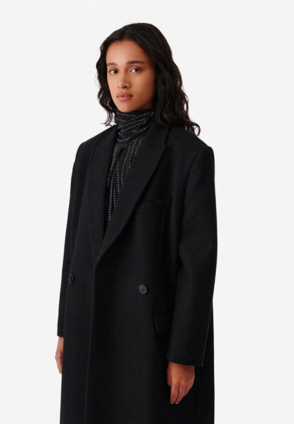 Пальто двубортное Iro