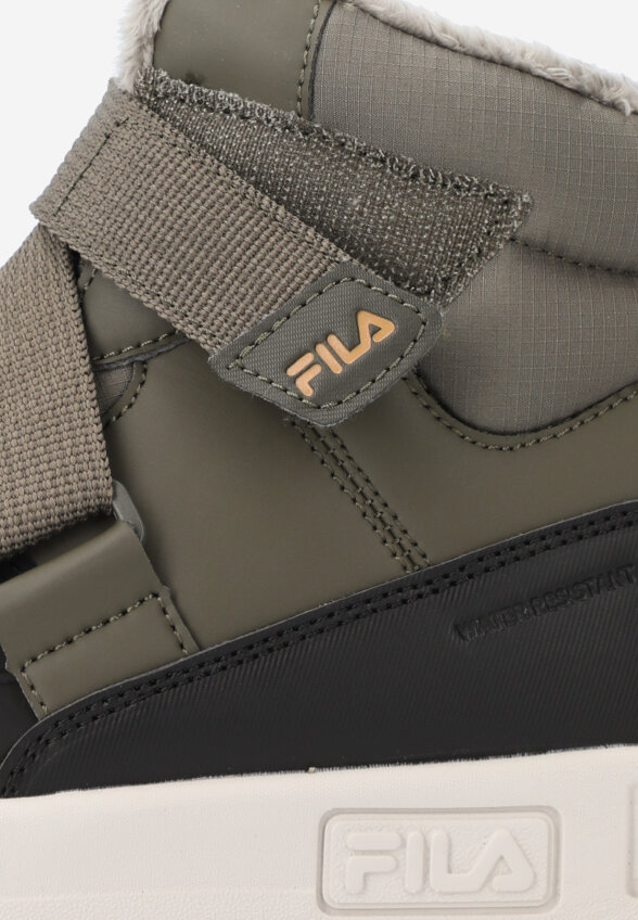 Ботинки утепленные для мальчиков FILA Fil Space Mid, Зеленый
