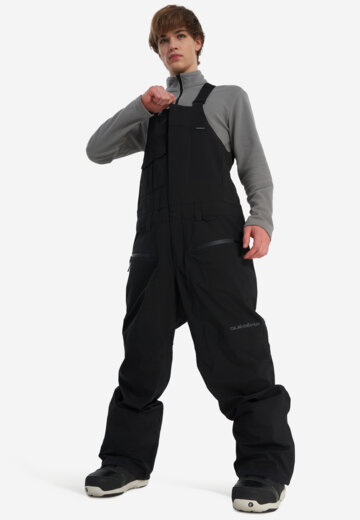 Полукомбинезон сноубордический мужской Quiksilver Paramo, Черный