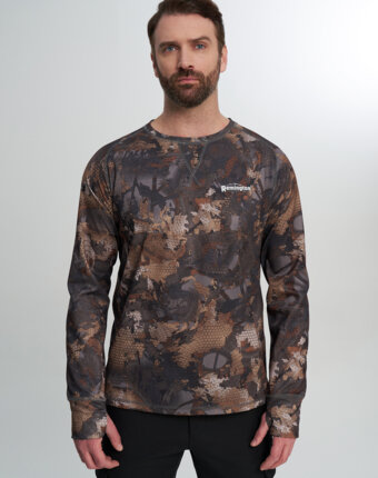 Лонгслив мужской Remington Blend Shirt, Коричневый женщинам