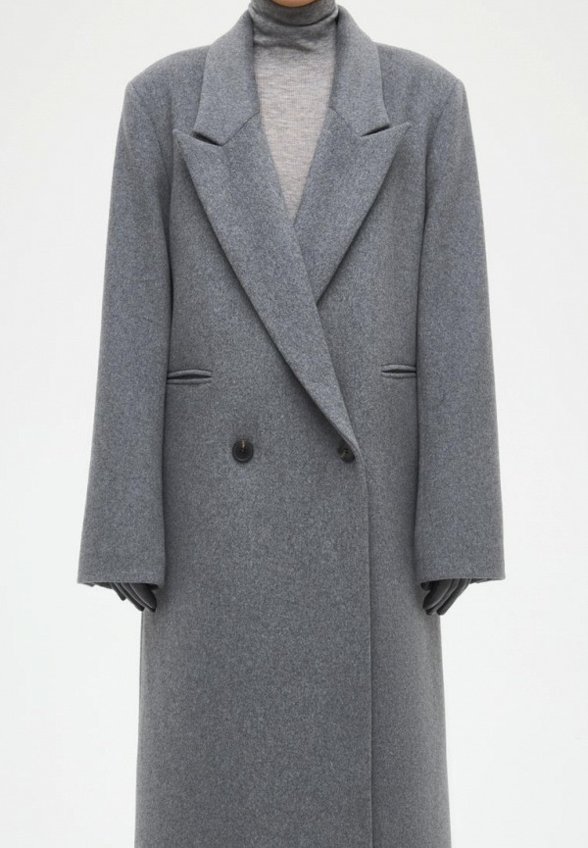 Пальто двубортное Prav.da