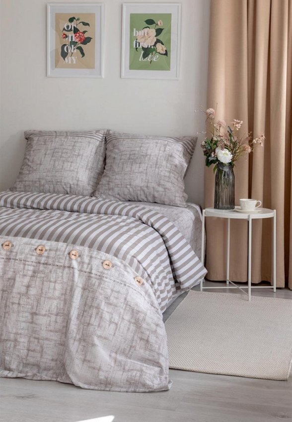 Постельное белье 2-спальное Унисон