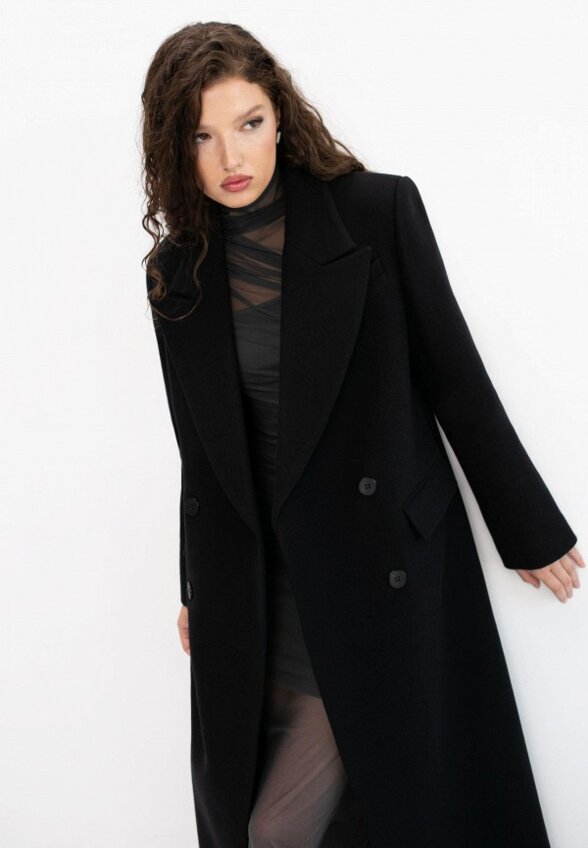 Пальто двубортное Bublikaim