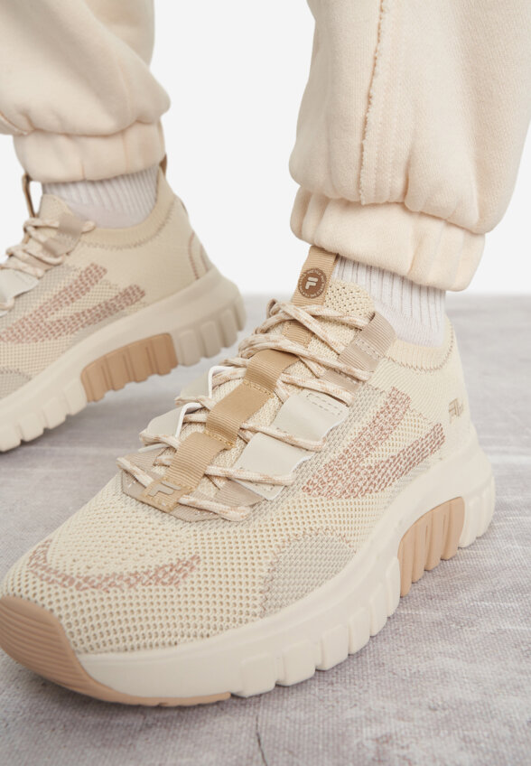 Кроссовки женские FILA Chrome 3.0 Knit, Бежевый