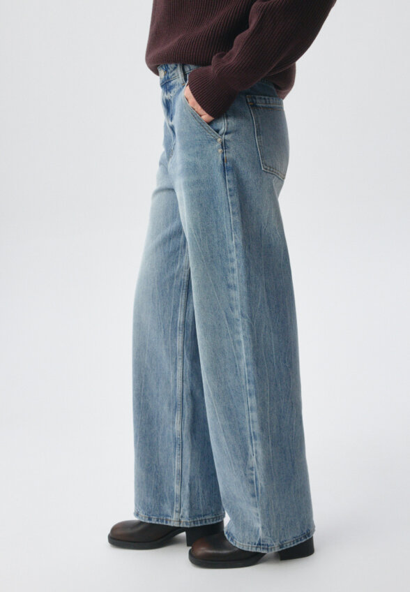 Укороченные джинсы Loose straight