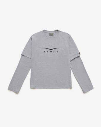 Лонгслив Fs32 Grey FABLE женщинам