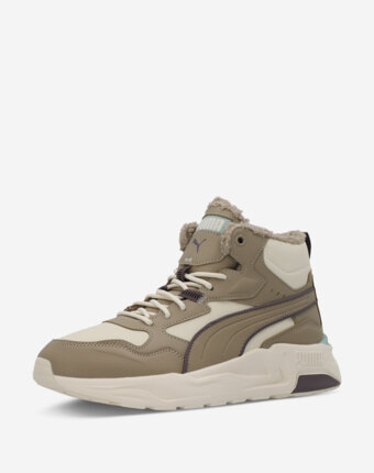 Кроссовки утепленные женские PUMA Trinity Lite, Зеленый женщинам