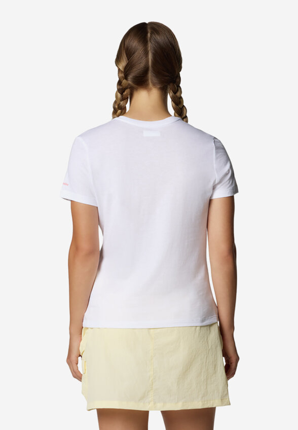 Футболка женская Columbia Ruby Springs Graphic Fitted Ss, Белый