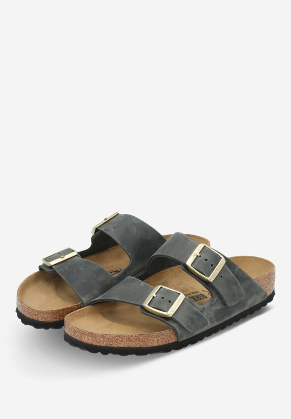 Шлепанцы женские Birkenstock Arizona, Серый