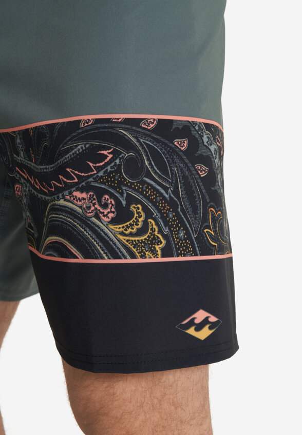 Шорты плавательные мужские Billabong Burleigh Pro, Серый