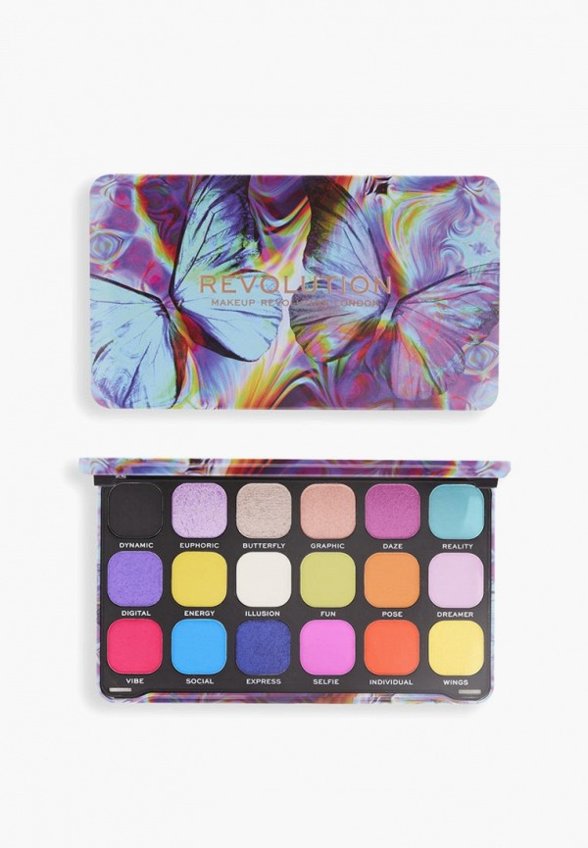Палетка теней из 18 цветов Revolution