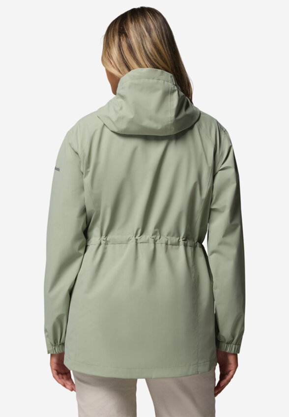 Ветровка женская Columbia Blossom Park Rain Jacket, Зеленый